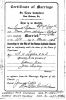 Laurent Fontaine and Marie Anne Roubion (certificate of marriage, St. Louis Cathedral, New Orleans, Louisiana, US, 1905) <span style='color:green'>✔</span>